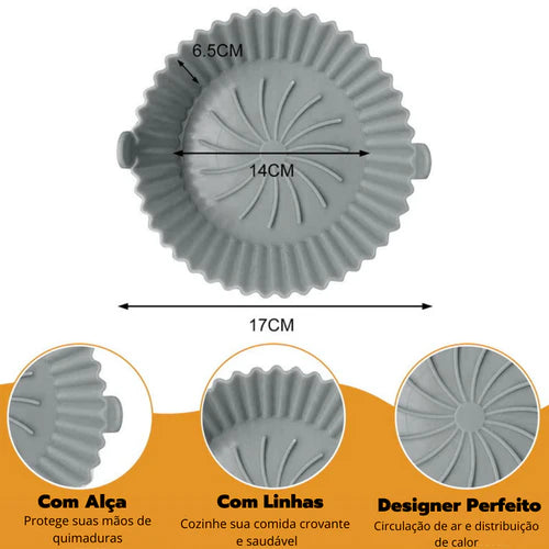 Forma de Silicone para Airfryer