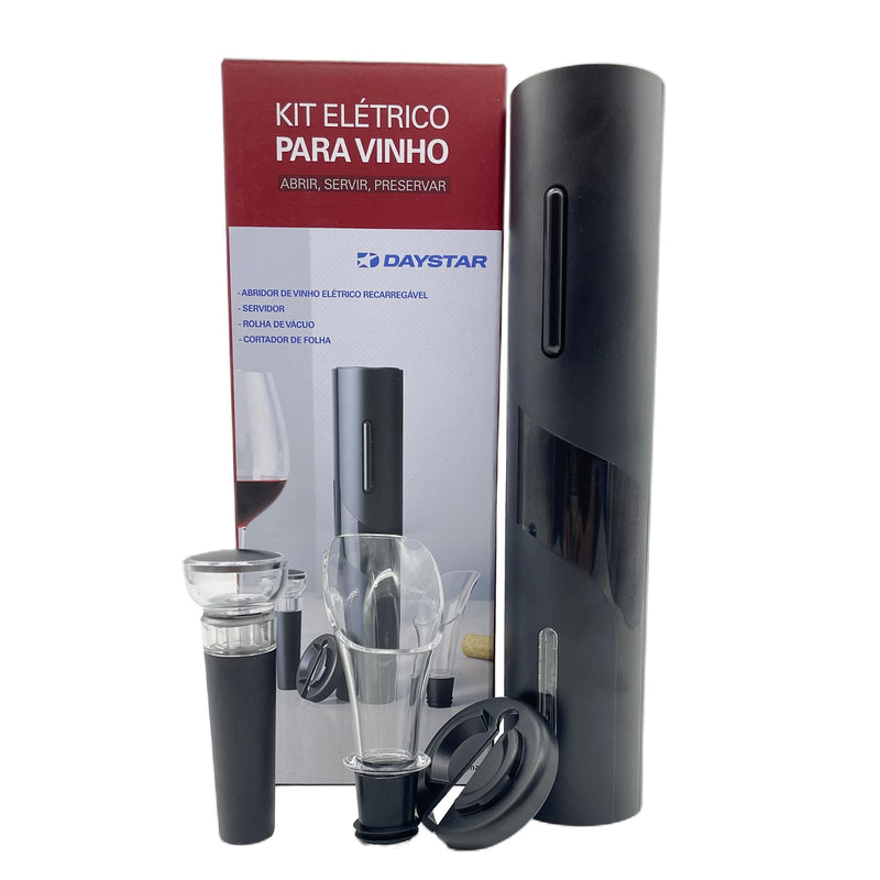 Abridor De Vinho Eletrico Saca Rolhas Ns3383